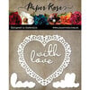 Paper Rose - Dies - Lace Heart Frame