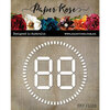 Paper Rose - Dies - Digital Number Circle