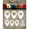 Paper Rose - Dies - Location Markers