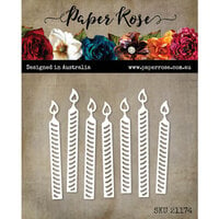 Paper Rose - Dies - Birthday Candles