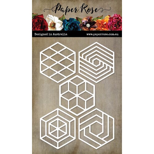 Paper Rose - Dies - Inch Hexies Set 1