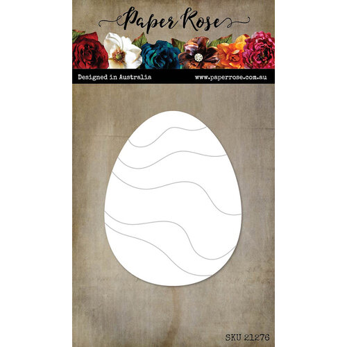 Paper Rose - Dies - Wavy Egg