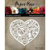 Paper Rose - Dies - Floral Heart