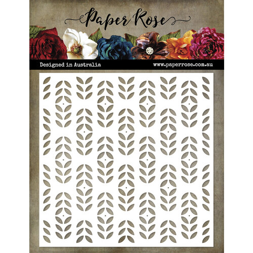 Paper Rose - 6 x 6 Stencils - Little Scandi Pattern