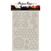Paper Rose - Chipboard Embellishments - Bee Hive