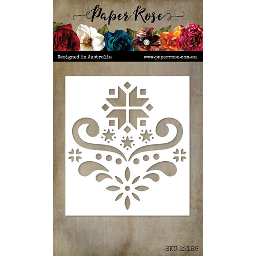 Paper Rose - Christmas - Dies - Scandi Pattern