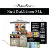 Paper Rose - Cardmaking Kit - Hud Outlines