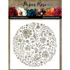 Paper Rose - Christmas - 6 x 6 Stencils - Scandi Circle