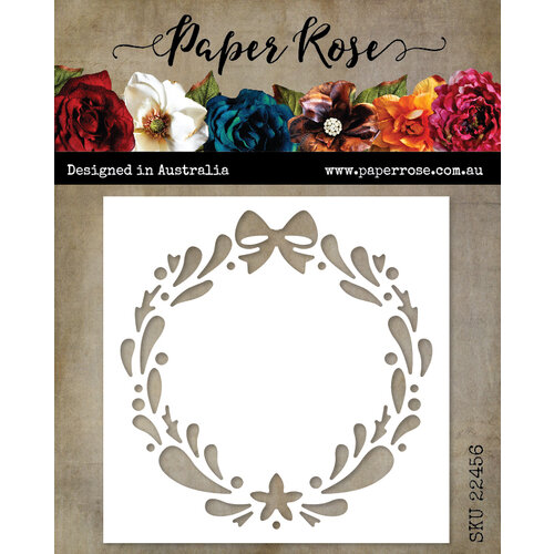 Paper Rose - Dies - Wreath Circle