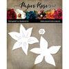 Paper Rose - Dies - Christmas Poinsettia Flower
