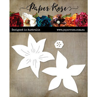 Paper Rose - Dies - Christmas Poinsettia Flower