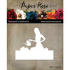 Paper Rose - Dies - Stay at Home - Watering Plants
