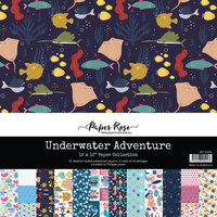 Paper Rose - 12 x 12 Collection Pack - Underwater Adventure
