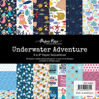 Paper Rose - 6 x 6 Collection Pack - Underwater Adventure