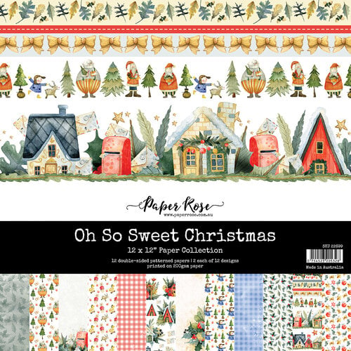 Paper Rose - 12 x 12 Collection Pack - Oh So Sweet Christmas
