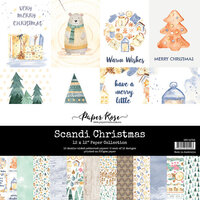 Paper Rose - 12 x 12 Collection Pack - Scandi Christmas