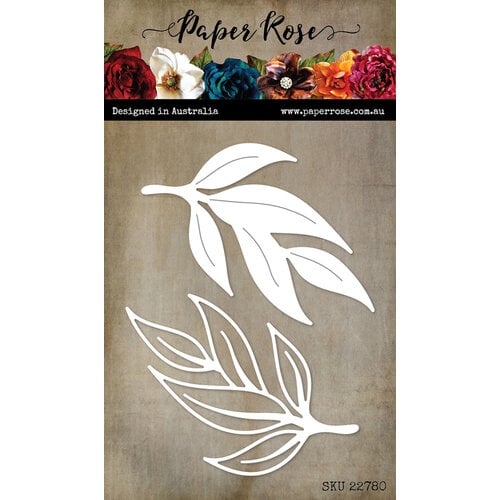 Paper Rose - Dies - Gum Leaves 4