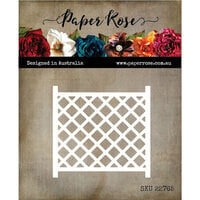Paper Rose - Dies - Trellis Fence
