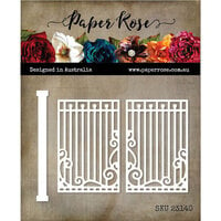 Paper Rose - Dies - Kensington Fence Panels