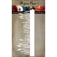 Paper Rose - Dies - Cattails Border