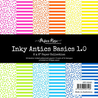 Paper Rose - 6 x 6 Collection Pack - Inky Antics Basics 1.0