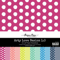 Paper Rose - 12 x 12 Collection Pack - Arty Love Basics 1.0