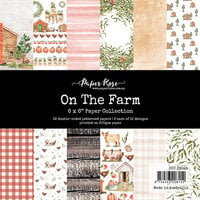 Paper Rose - 6 x 6 Collection Pack - On The Farm