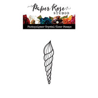 Paper Rose - Clear Photopolymer Stamps - Brighton Shell