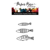 Paper Rose - Clear Photopolymer Stamps - Fish Family 1