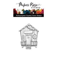 Paper Rose - Clear Photopolymer Stamps - Beach Hut 1