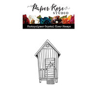 Paper Rose - Clear Photopolymer Stamps - Beach Hut 2