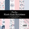 Paper Rose - 6 x 6 Collection Pack - Blush Pink Christmas