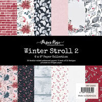 Paper Rose - Christmas - 6 x 6 Collection Pack - Winter Stroll 2.0