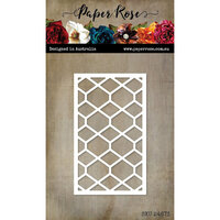 Paper Rose - Dies - Lattice Rectangle