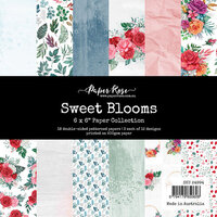 Paper Rose - 6 x 6 Collection Pack - Sweet Blooms