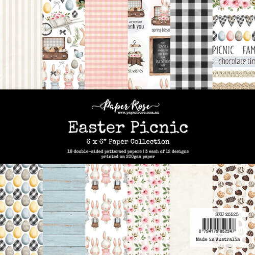Paper Rose - 6 x 6 Collection Pack - Easter Picnic