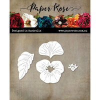 Paper Rose - Dies - Etched Pansy 2