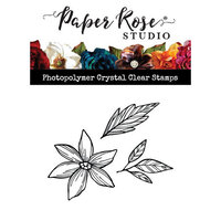 Paper Rose - Clear Photopolymer Stamps - Jane's Bloom