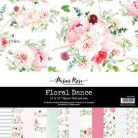Paper Rose - 12 x 12 Collection Pack - Floral Dance