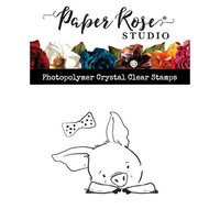 Paper Rose - Clear Photopolymer Stamps - Pip The Pig