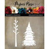 Paper Rose - Dies - Etched Pine Tree - Large
