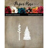 Paper Rose - Dies - Etched Pine Tree - Small