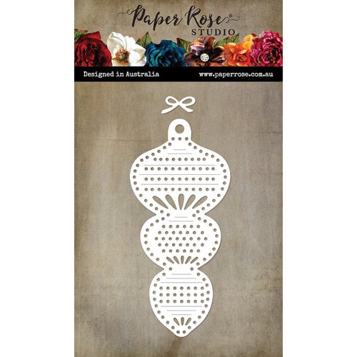 Paper Rose - Dies - Stitching Ornament 2