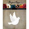 Paper Rose - Dies - Dove Bird