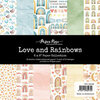 Paper Rose - 6 x 6 Collection Pack - Love and Rainbows