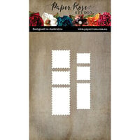 Paper Rose - Dies - Postage Stamps