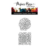 Paper Rose - Clear Photopolymer Stamps - Scribble Duo