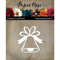 Paper Rose - Dies - Bell With Bow