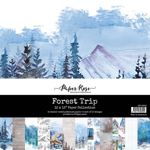 Paper Rose - 12 x 12 Collection Pack - Forest Trip