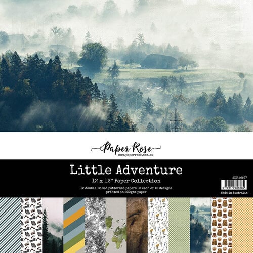 Paper Rose - 12 x 12 Collection Pack - Little Adventure